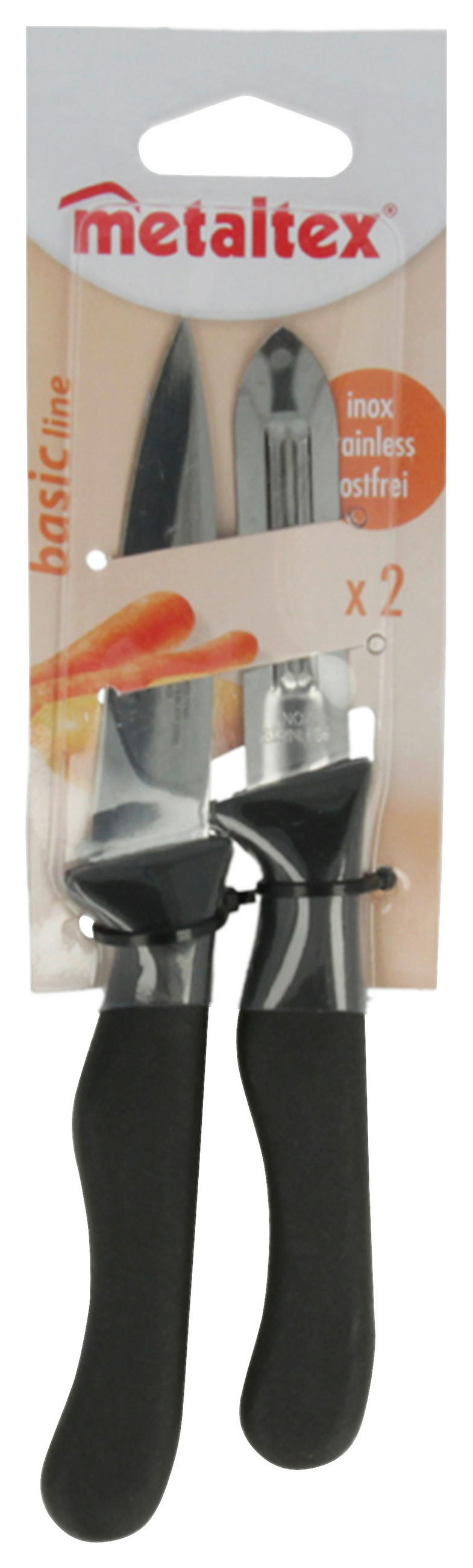 KÉSKÉSZLET  - fekete - Metaltex