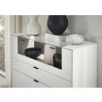 HIGHBOARD Hellgrau  121,9/121,5/45,2 cm  - Hellgrau/Schwarz, Design, Glas/Keramik (121,9/121,5/45,2cm) - Dieter Knoll