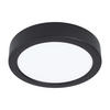 LED-DECKENLEUCHTE 11 W  16/2,8 cm    - Weiss/Schwarz, Basics, Kunststoff/Metall (16/2,8cm) - Xora