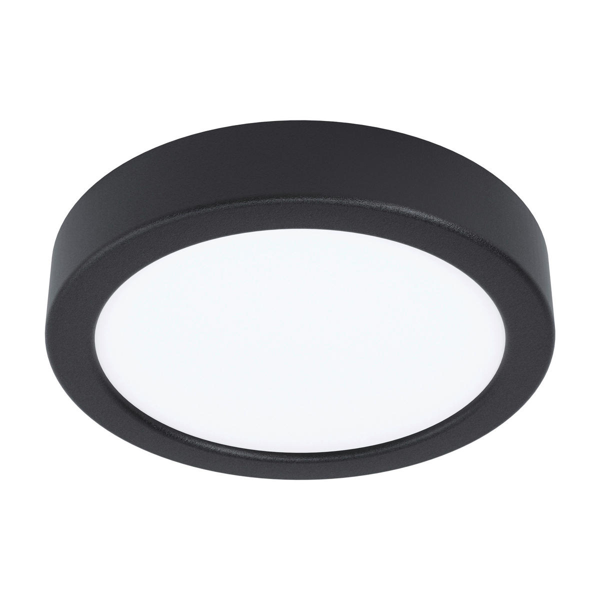 LED-DECKENLEUCHTE 11 W  16/2,8 cm    - Weiss/Schwarz, Basics, Kunststoff/Metall (16/2,8cm) - Xora