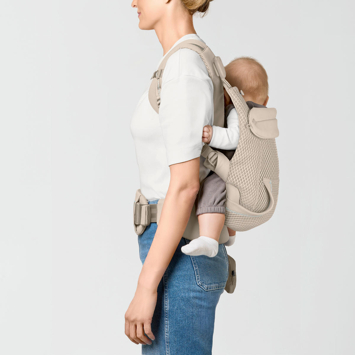 BABYTRAGE Laya  - Beige, Basics, Textil (50/60cm) - Cybex