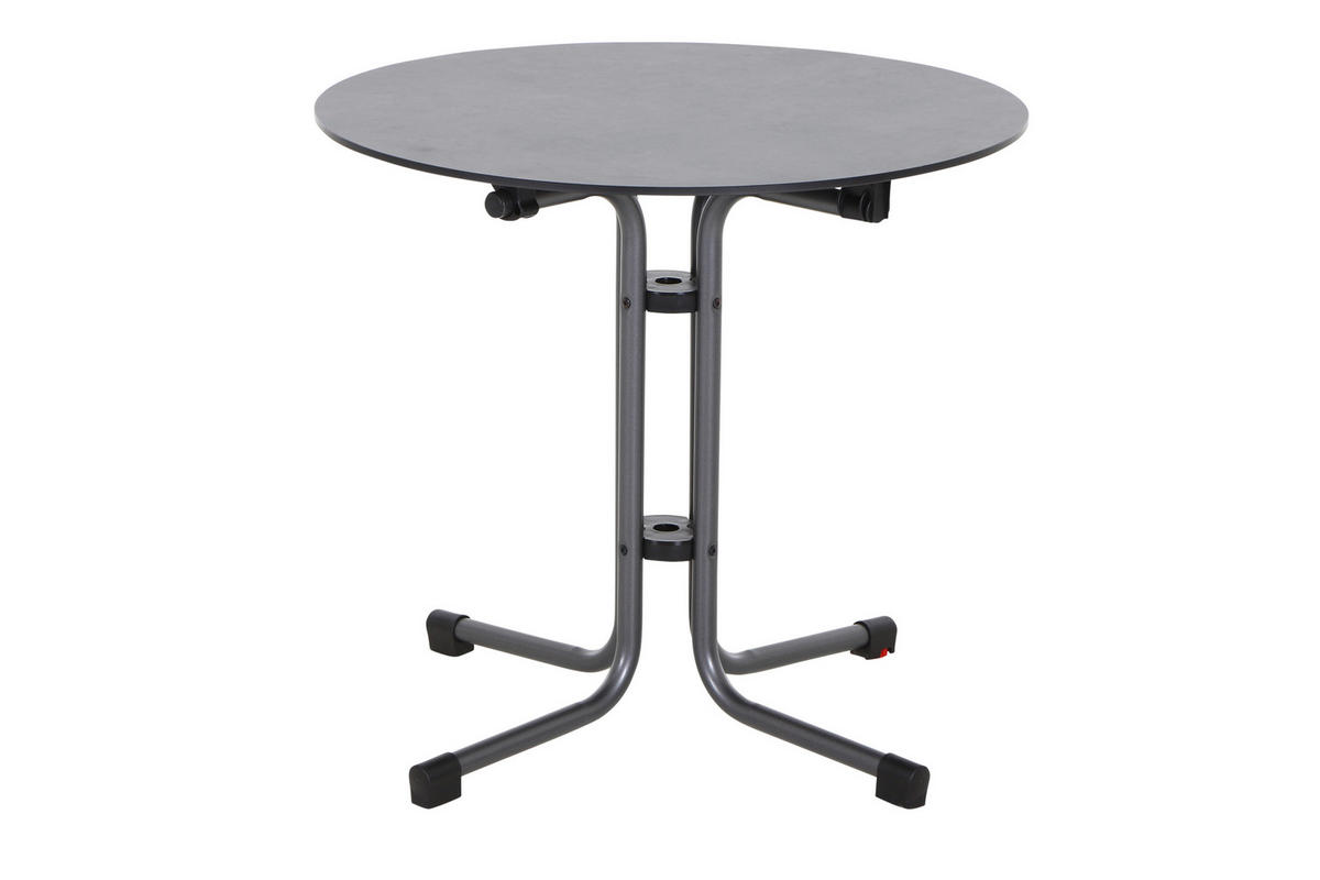 GARTENGARNITUR 5-teilig  - Anthrazit, Basics, Holzwerkstoff/Kunststoff (57/80/56cm) - Siena Garden