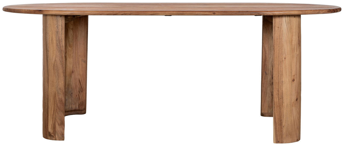 ESSTISCH in Holz   - Naturfarben, Modern, Holz (208/76/100cm) - MID.YOU