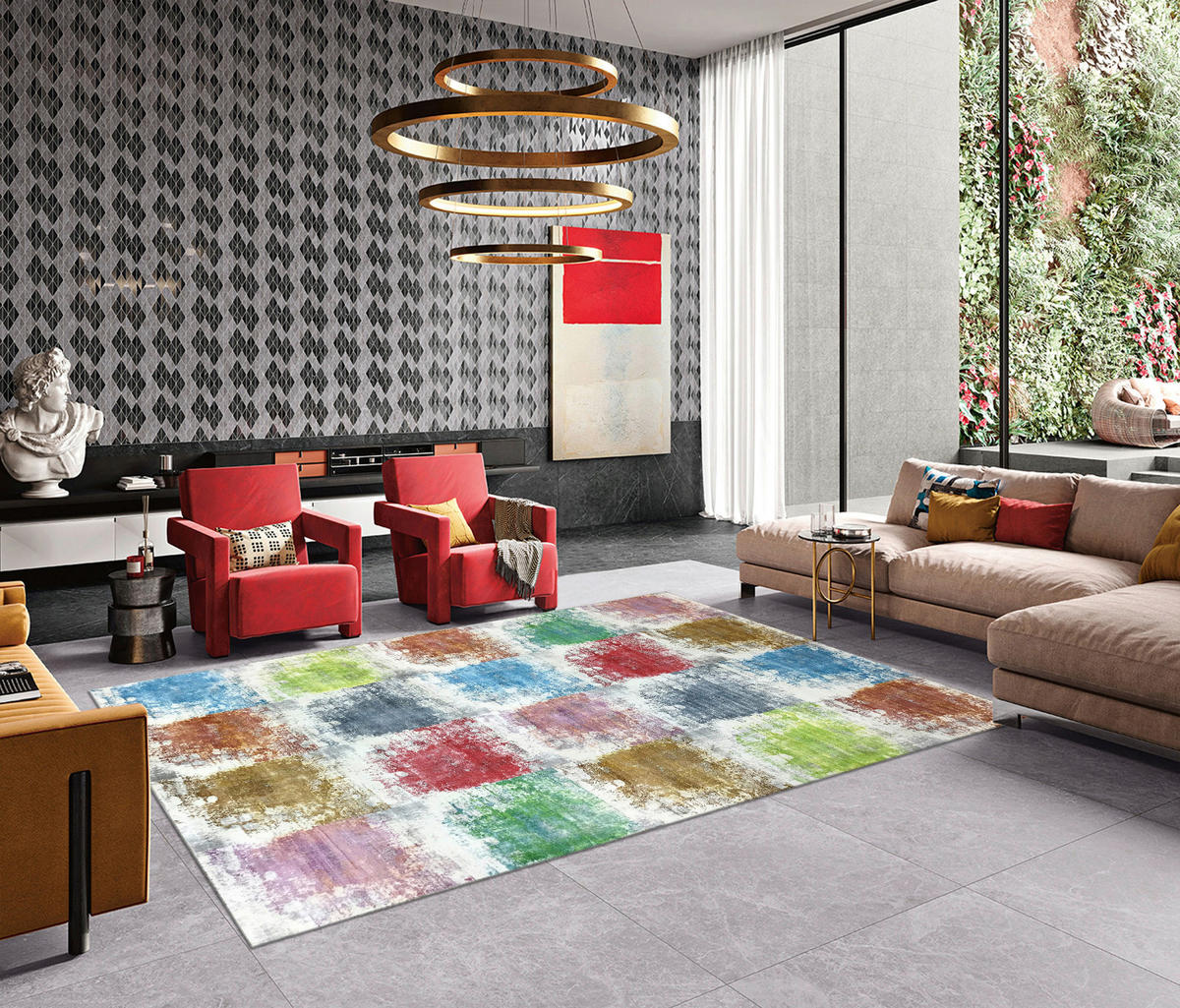 ORIENTTEPPICH 80/150 cm Traum Dancer Multicolor  - Multicolor, Trend, Naturmaterialien/Textil (80/150cm) - Cazaris