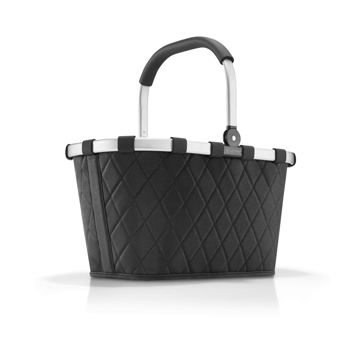 BEVÁSÁRLÓKOSÁR  - fekete, Basics, textil (49/29/28cm) - Reisenthel
