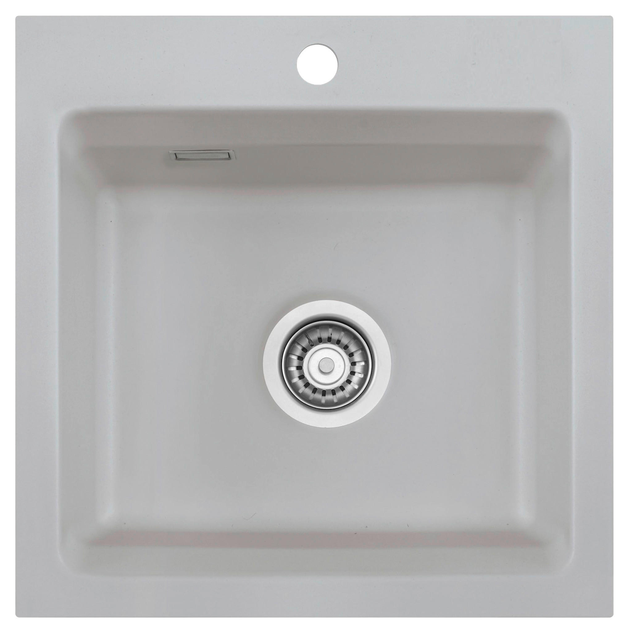 SPÜLE Kara 51 / 50030178  - Titanfarben, Basics, Keramik (51/20/51cm) - Systemceram