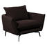 SESSEL in Textil Braun - Schwarz/Braun, Design, Textil/Metall (96/84/90cm) - Hom`in SESSEL in Textil Braun - Schwarz/Braun, Design, Textil/Metall (96/84/90cm) - Hom`in
