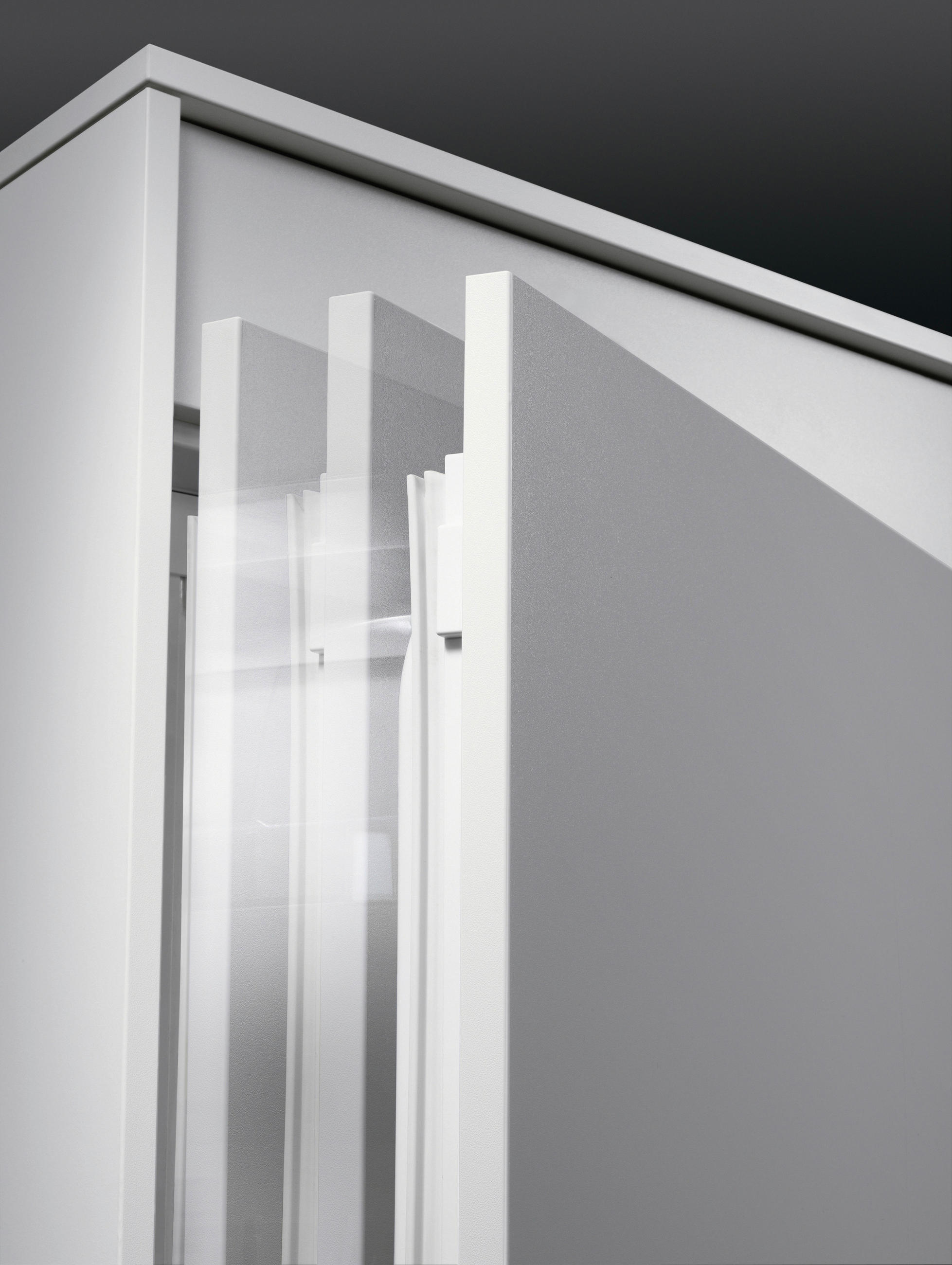 KÜHLSCHRANK SFE812E1AC  - Weiß, Basics, Metall (55,6/122,4/54,9cm) - AEG
