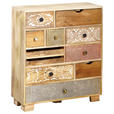 KOMMODE  in 75/85/30 cm  - Multicolor/Schwarz, LIFESTYLE, Holz/Metall (75/85/30cm) - Landscape