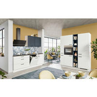 ECKKÜCHE 220/180 cm  in Blau, Weiß  - Blau/Weiß, Design, Holzwerkstoff (220/180cm) - Celina