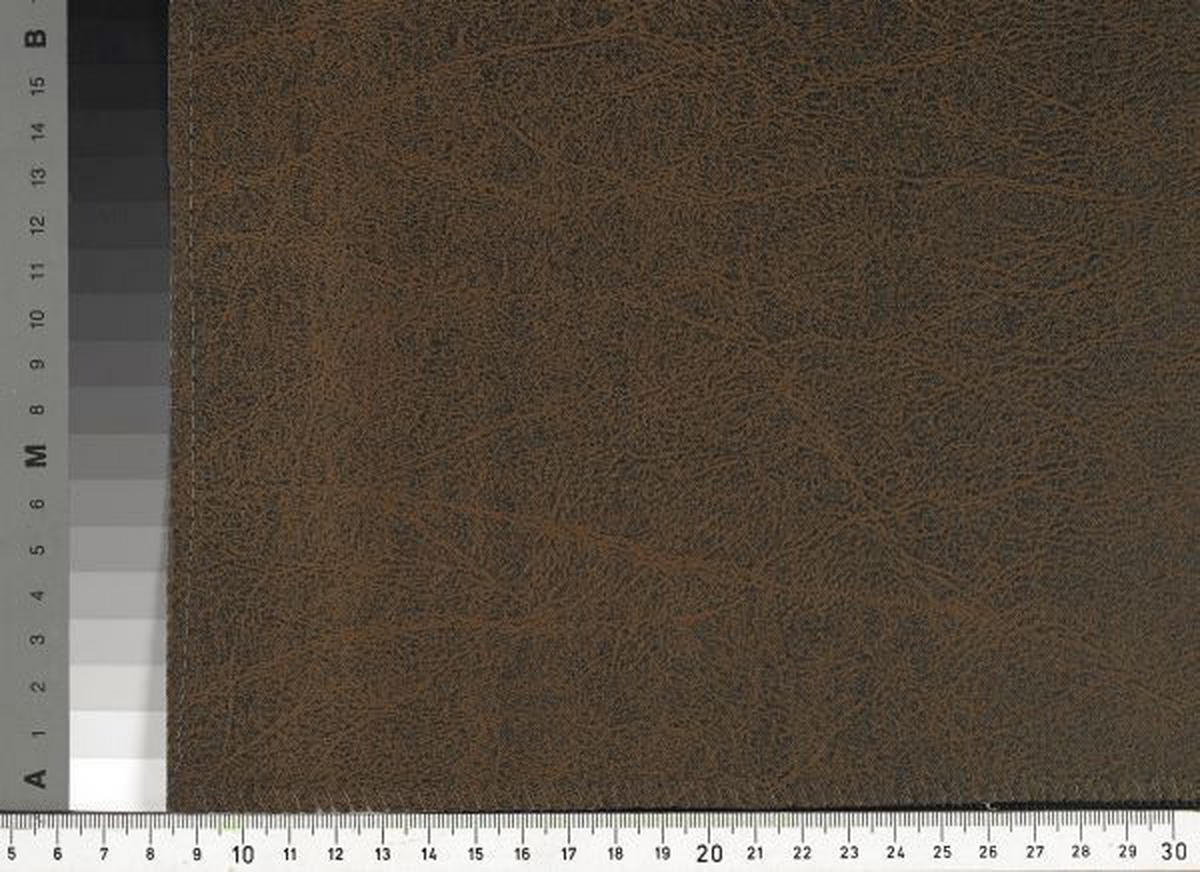 CHESTERFIELD-SOFA Braun Lederlook  - Dunkelbraun/Braun, Design, Textil (210/79/115cm) - Innovation