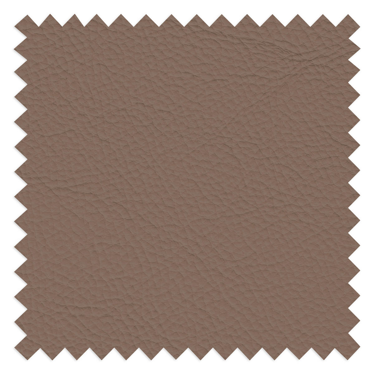 RELAXLIEGE in Echtleder Dunkelbraun  - Dunkelbraun/Silberfarben, Design, Leder/Metall (65/65-95/171cm) - Livetastic