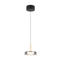 LED-PENDELLEUCHTE Celeste 22/200 cm   - Schwarz/Grau, Design (22/200cm) - Trio Leuchten
