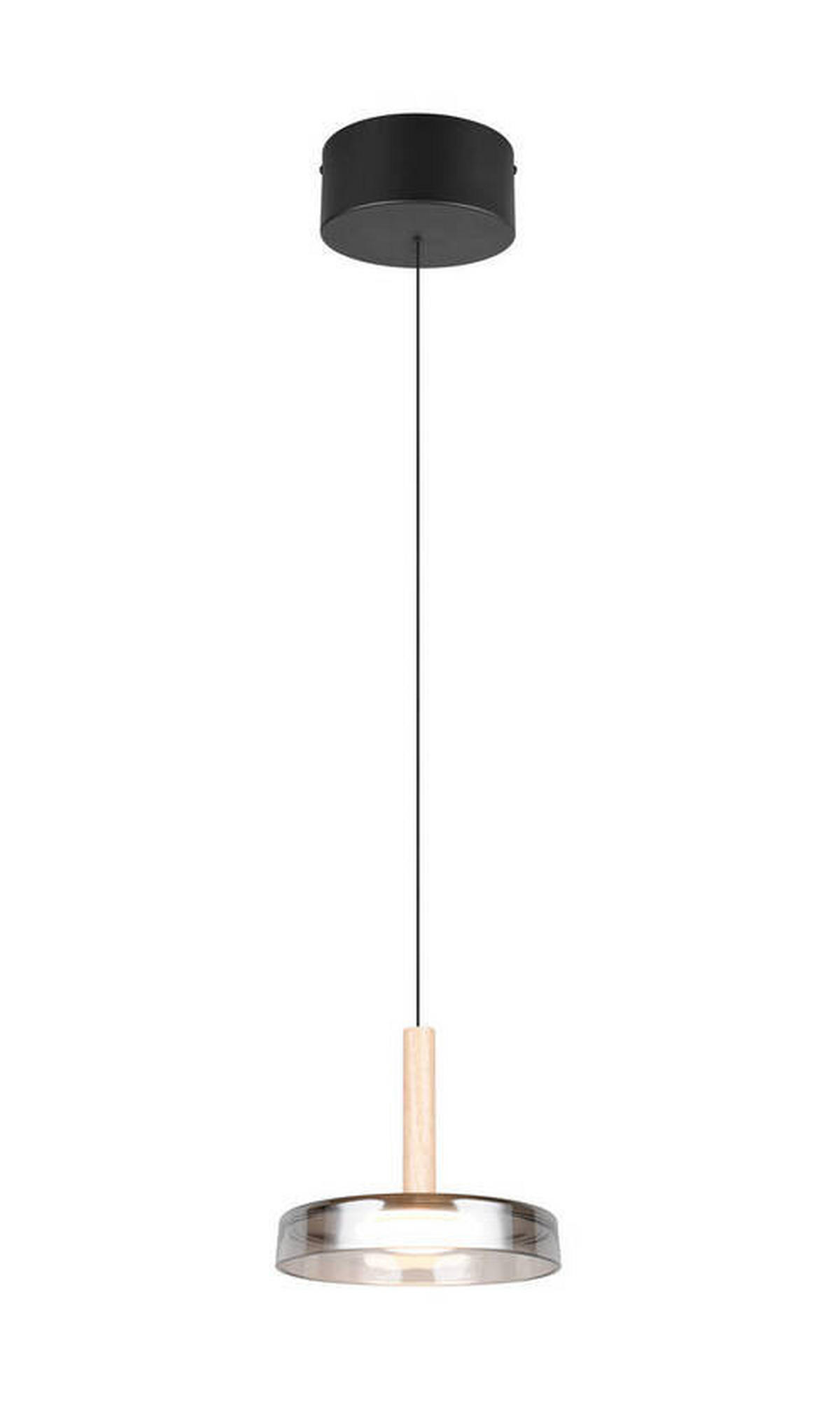 LED-PENDELLEUCHTE 22/200 cm    - Schwarz/Grau, Design (22/200cm) - Trio Leuchten