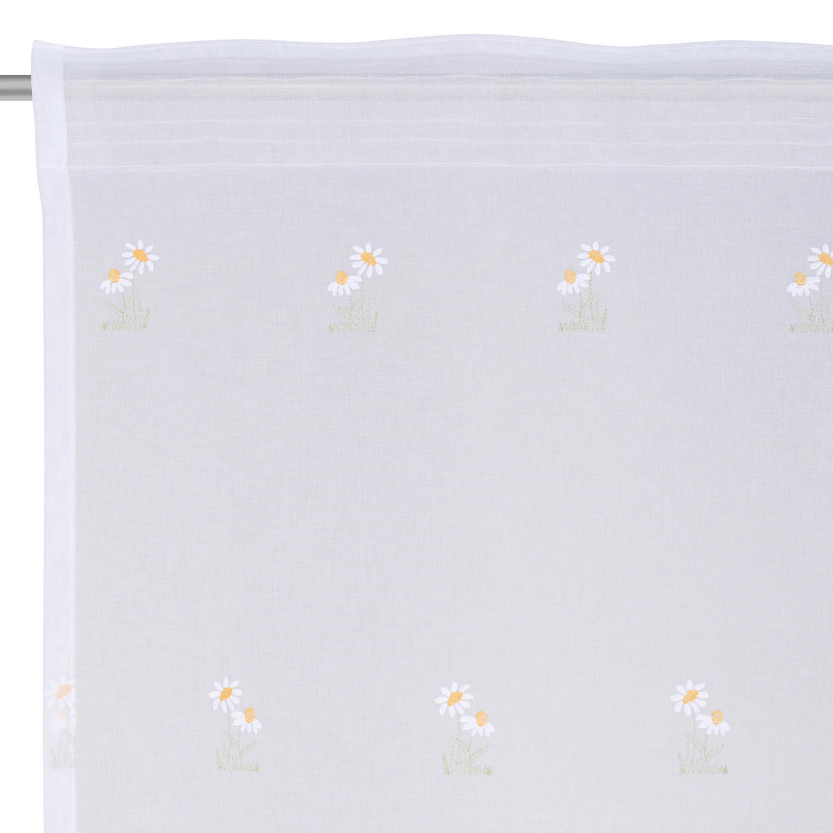 HOTOVÝ ZÁVĚS, průhledné, 140/245 cm - žlutá, Konvenční, textil (140/245cm) - Esposa
