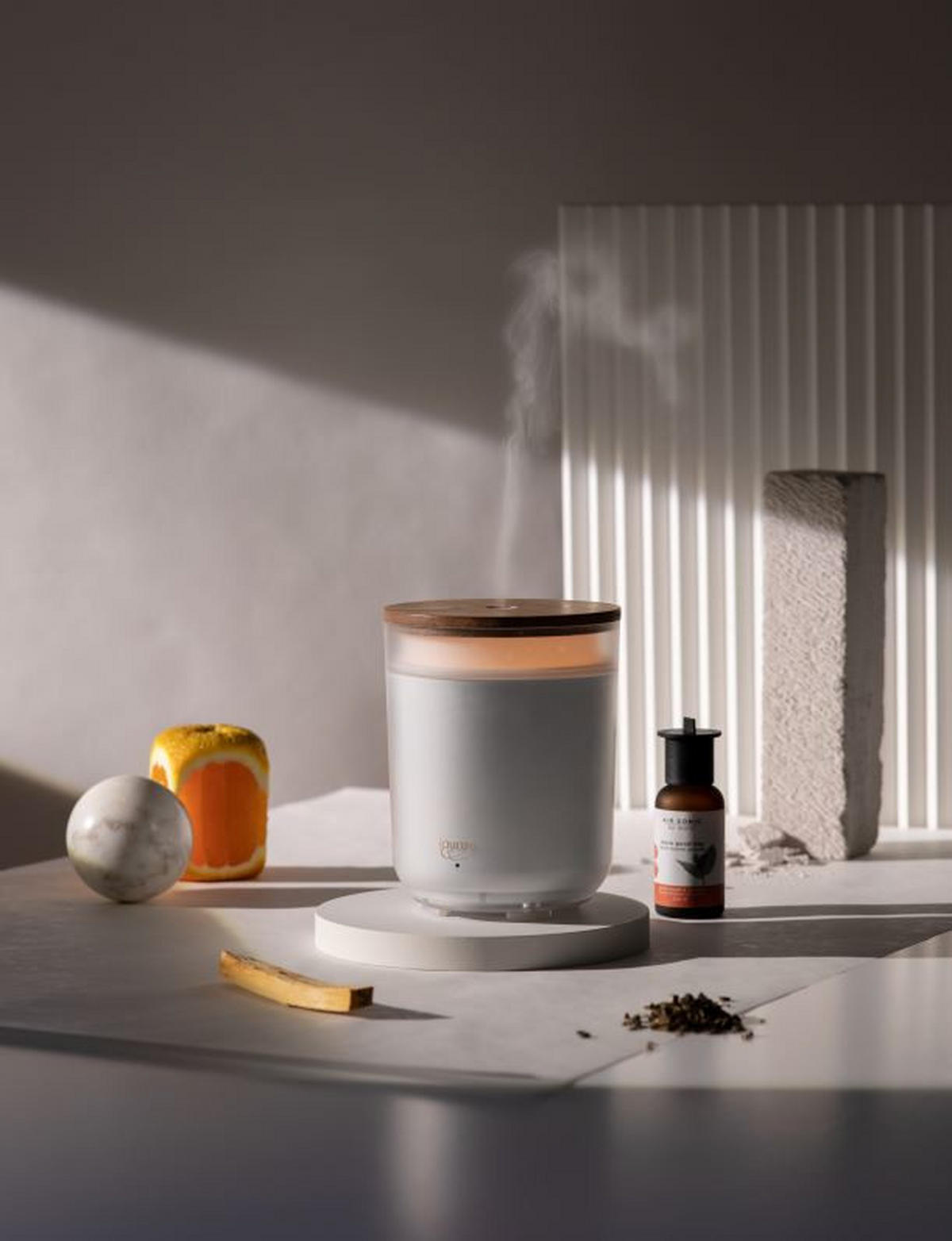 DIFFUSER Air Sonic  - Weiß, Basics (13,5/13,4/15,8cm) - Ipuro