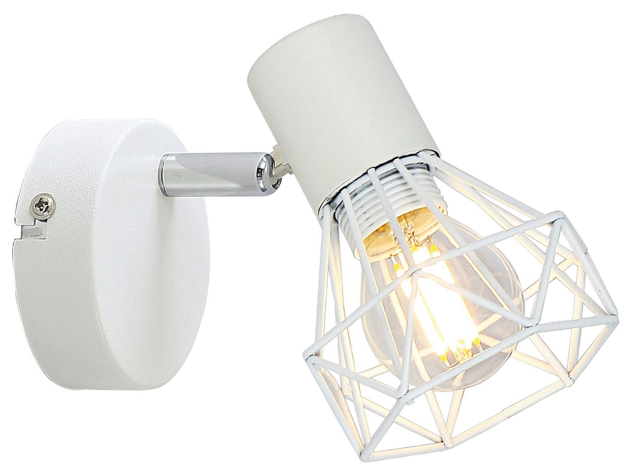 STRAHLER - Chromfarben/Weiss, Lifestyle, Metall (13,5/8/16cm) - Fischer & Honsel