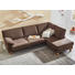 Ecksofa Mikrofaser - Buchefarben/Braun, KONVENTIONELL, Holz/Textil (258/200cm) - Ewald Schillig Brand