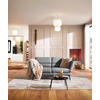 2-SITZER-SOFA Flachgewebe Grau  - Schwarz/Grau, Design, Textil/Metall (178-226/83-113/96-177cm) - Dieter Knoll