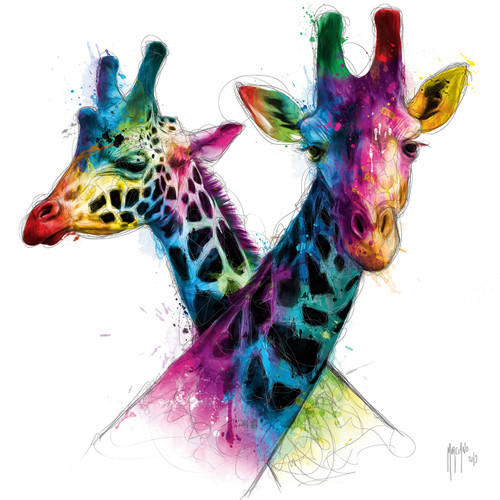 KUNSTDRUCK 14/14 cm  - Weiss/Multicolor, Basics, Papier (14/14cm) - Monee