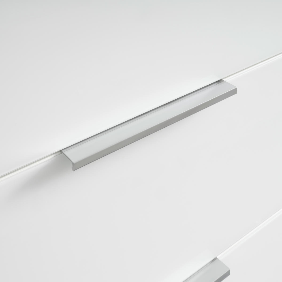 TÁLALÓSZEKRÉNY 134/102/42 cm  - krómszínű/tölgyfa színű, Modern, műanyag/faalapú anyag (134/102/42cm) - Premium Living