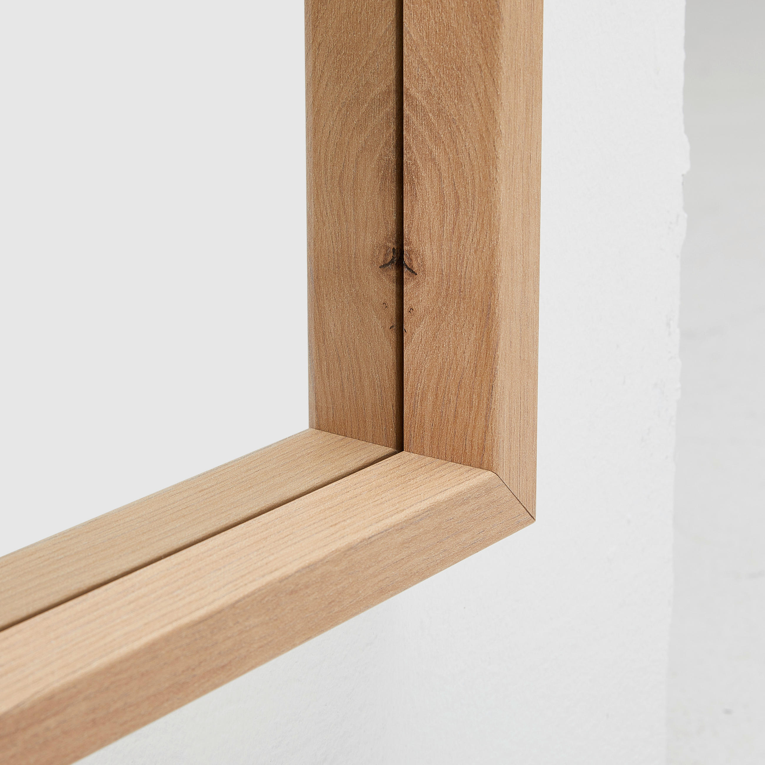 WANDSPIEGEL 70/180/4 cm  - Eichefarben, Design, Glas/Holzwerkstoff (70/180/4cm)