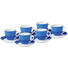 UNTERTASSENSET - Blau/Weiß, Basics, Keramik (15,5cm) UNTERTASSENSET - Blau/Weiß, Basics, Keramik (15,5cm)
