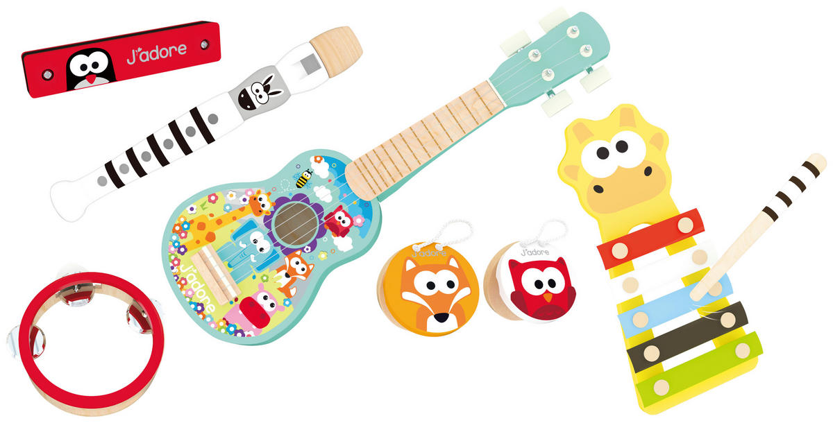 MUSIKSET  - Multicolor, Basics, Holz/Holzwerkstoff