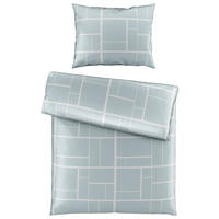 BETTWÄSCHESET Satin 160/210 cm  65 cm/100 cm  - Hellgrün, Konventionell, Textil (160/210cm) - Dieter Knoll