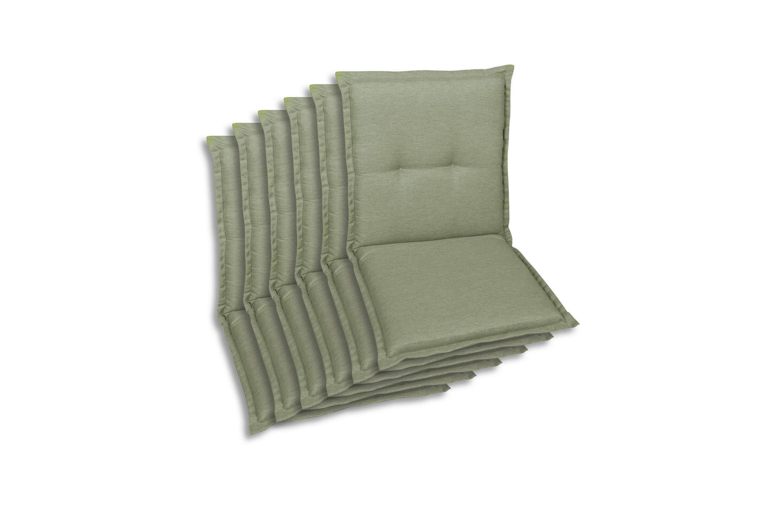 SESSELAUFLAGENSET Uni - Hellgrün, Basics, Textil (50/7/100cm)