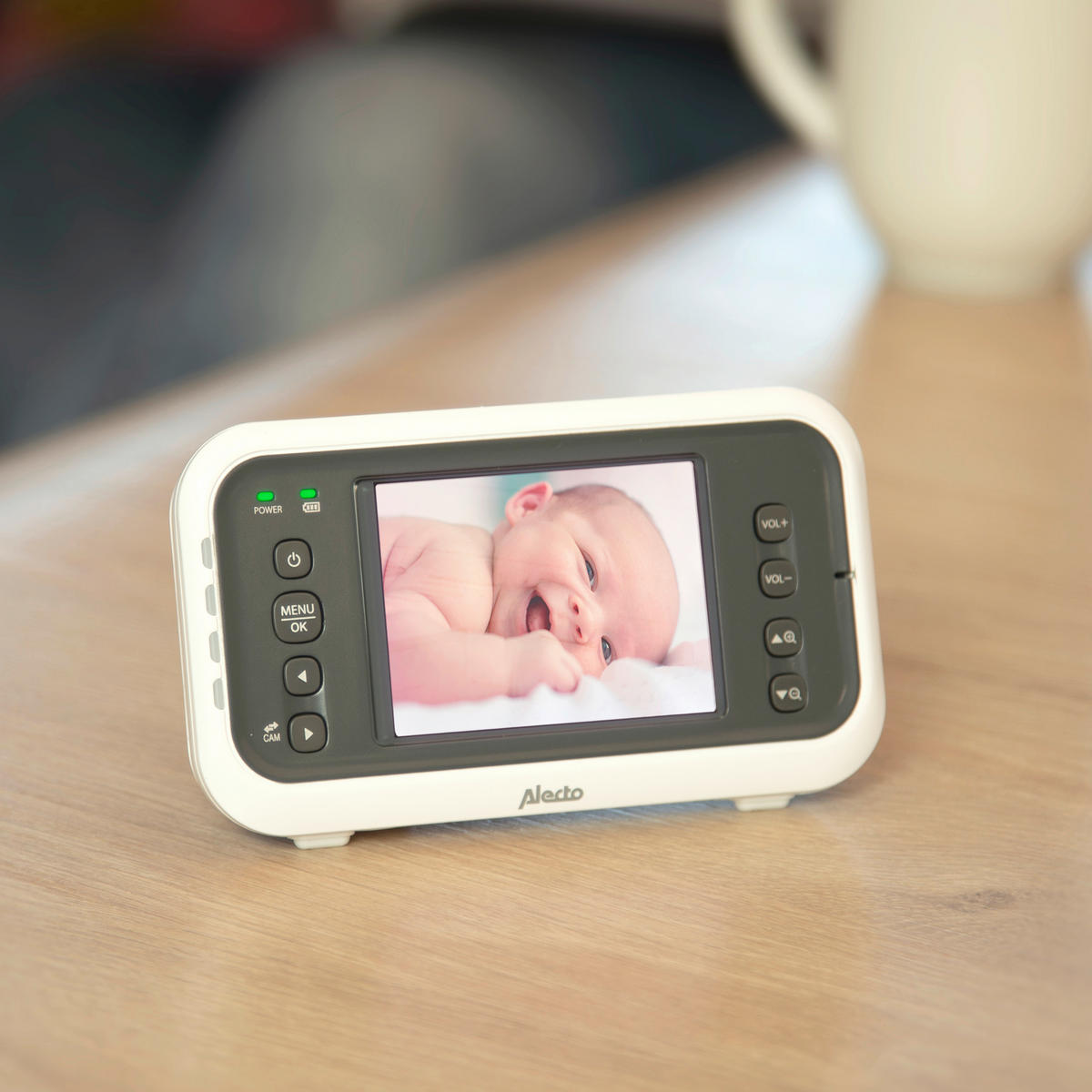 BABYPHONE DVM-77  - Weiss, Basics, Kunststoff (18,1/21/8,8cm)