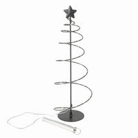 DEKORAČNÍ STROMEK - černá, Basics, kov (13/13/41cm)