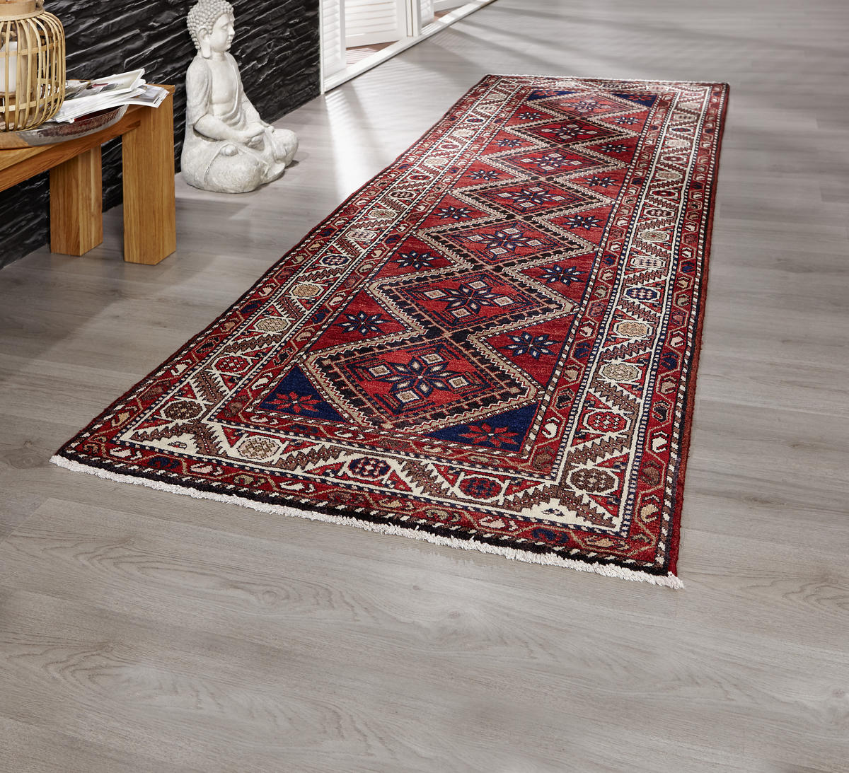 ORIENTTEPPICH 110/300 cm Hamedan  - Rot, Lifestyle, Textil (110/300cm) - Cazaris