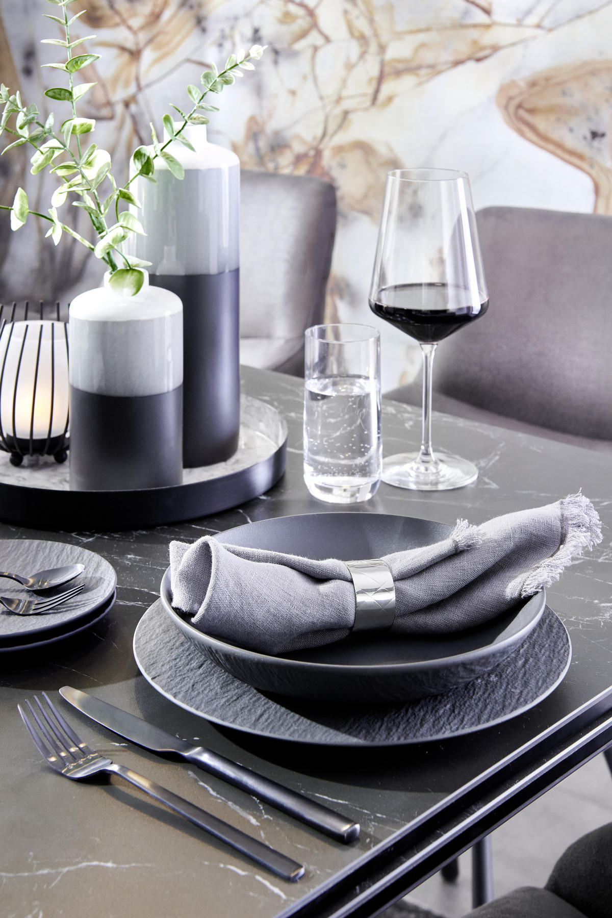 GOURMETTÁNYÉR 31,50 cm  - fekete, Konventionell, kerámia (31,50cm) - Villeroy & Boch