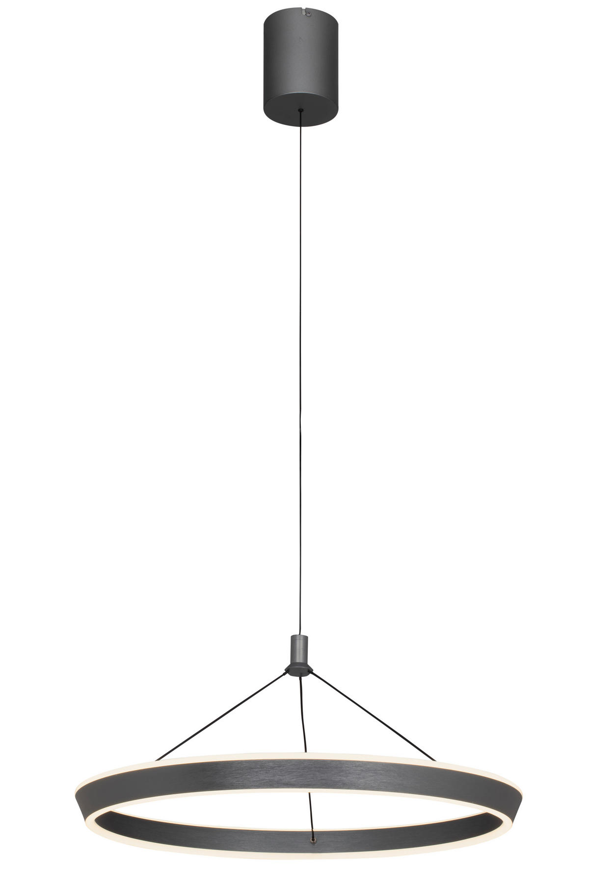 LED-HÄNGELEUCHTE 60/150 cm  - Grau, LIFESTYLE, Metall (60/150cm) - Ambiente