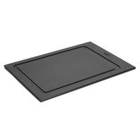 SCHNEIDEBRETT-SET Naturmaterialien Cut & Serve  - Schwarz, Basics, Naturmaterialien - WOLL