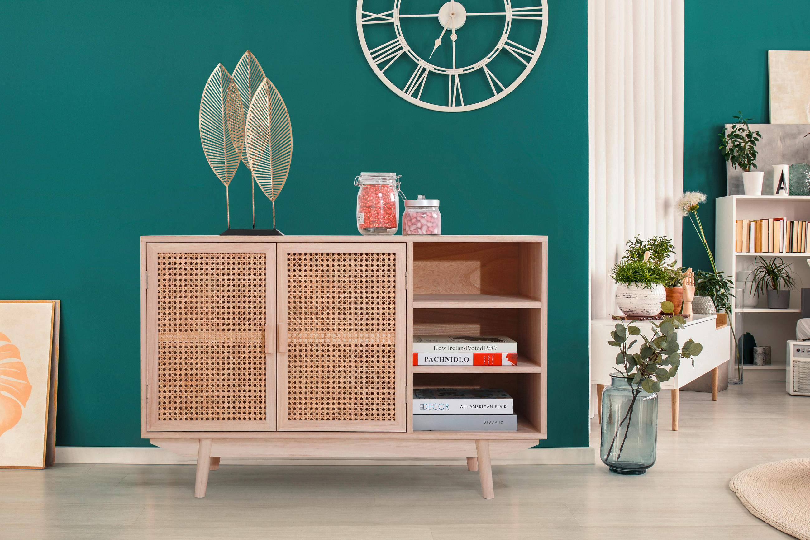 SIDEBOARD 100/65/36 cm  - Naturfarben, Design, Holz/Holzwerkstoff (100/65/36cm) - Livetastic