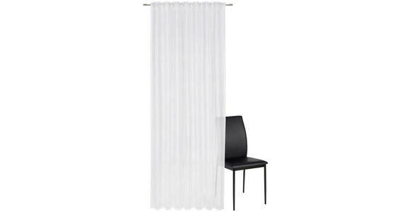 FERTIGVORHANG halbtransparent  - Weiß, Trend, Textil (140/260cm) - Dieter Knoll