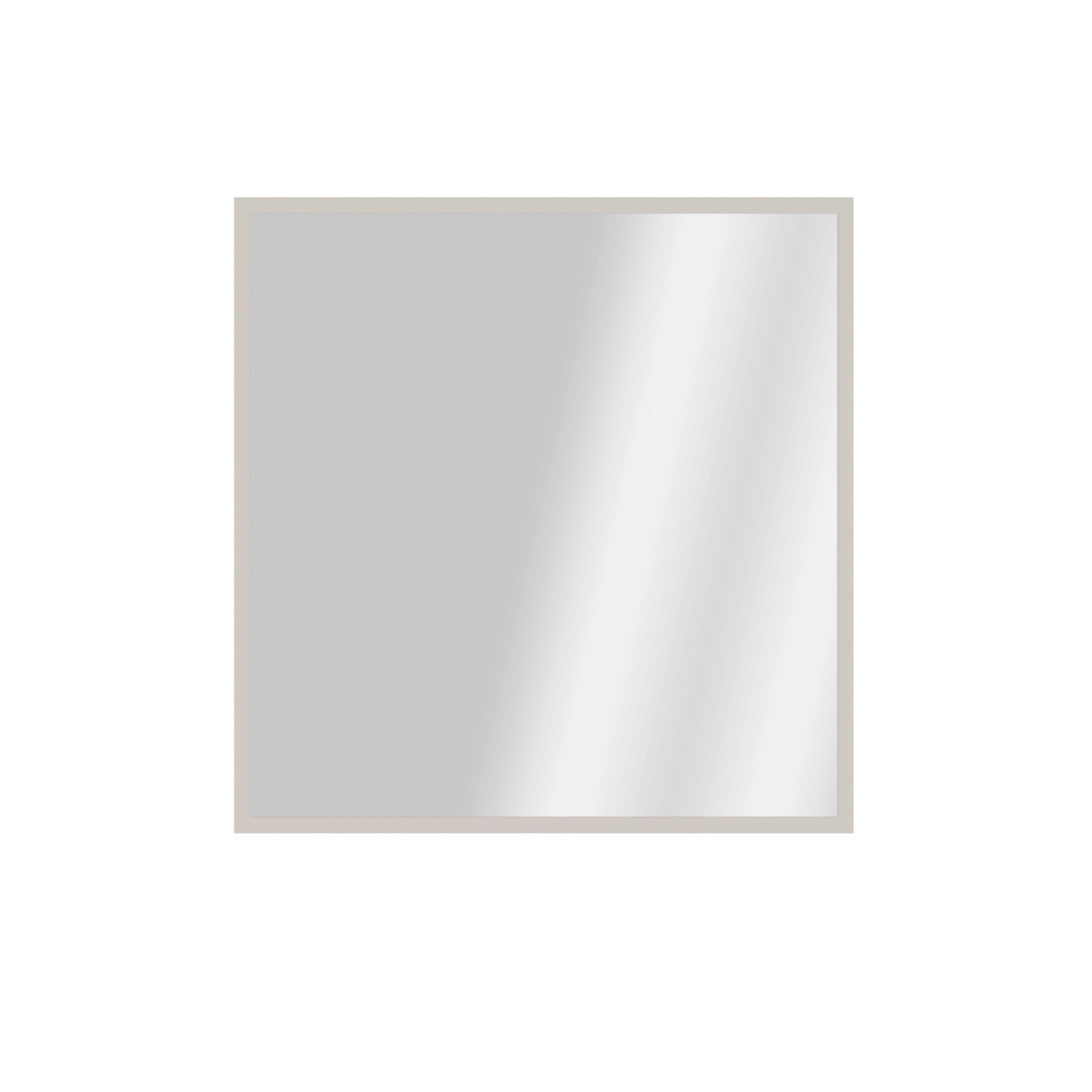 OGLEDALO, 74/76/1,8 cm leseni material  - peščene barve, Moderno, leseni material (74/76/1,8cm) - Carryhome