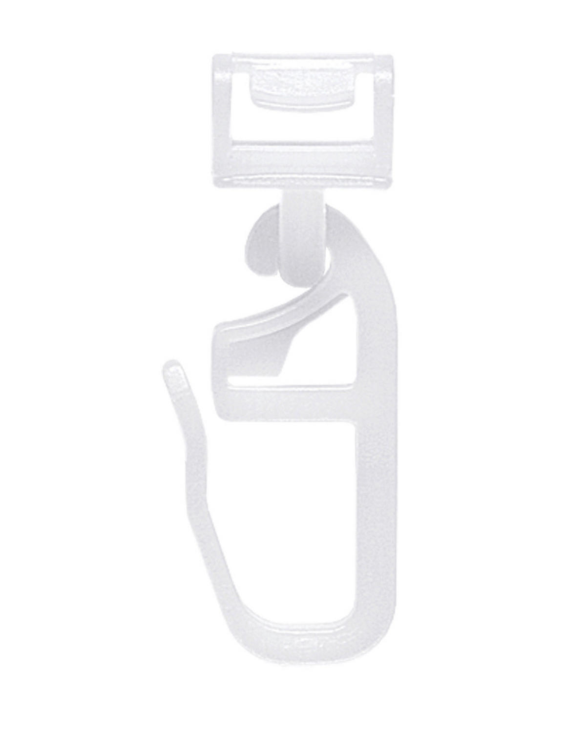 CLIC-GLEITER  - Weiß, Basics, Kunststoff - Homeware