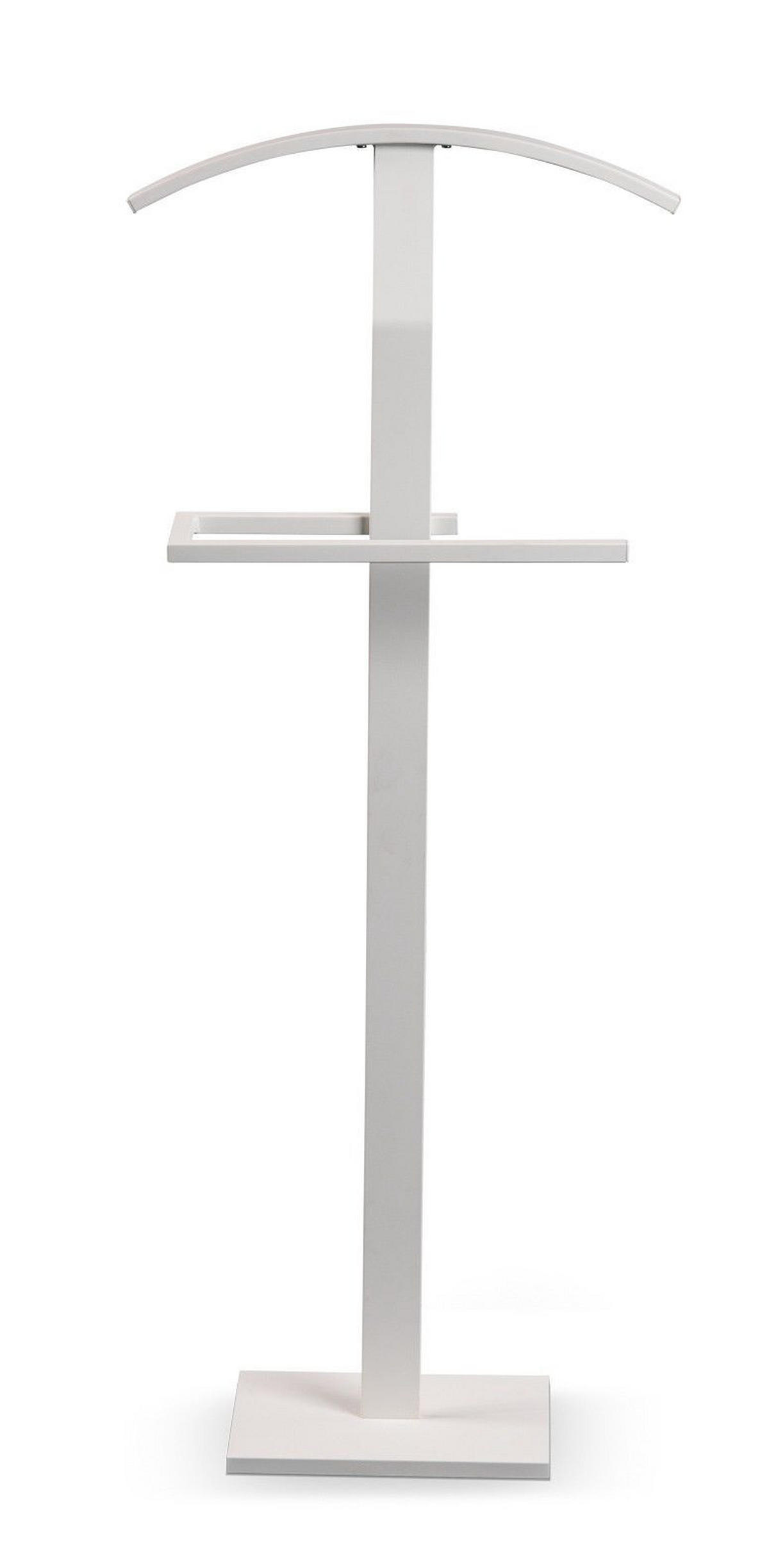 HERRENDIENER in Weiß 45/112/21 cm   - Weiß, Design, Metall (45/112/21cm) - Xora