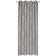 ÖSENVORHANG blickdicht - Grau, KONVENTIONELL, Textil (140/245cm) - Esposa