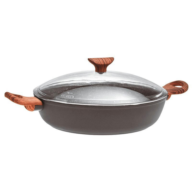 PONEV ZA PRAŽENJE 28 cm - črna, Basics, kovina (28cm) - Sambonet