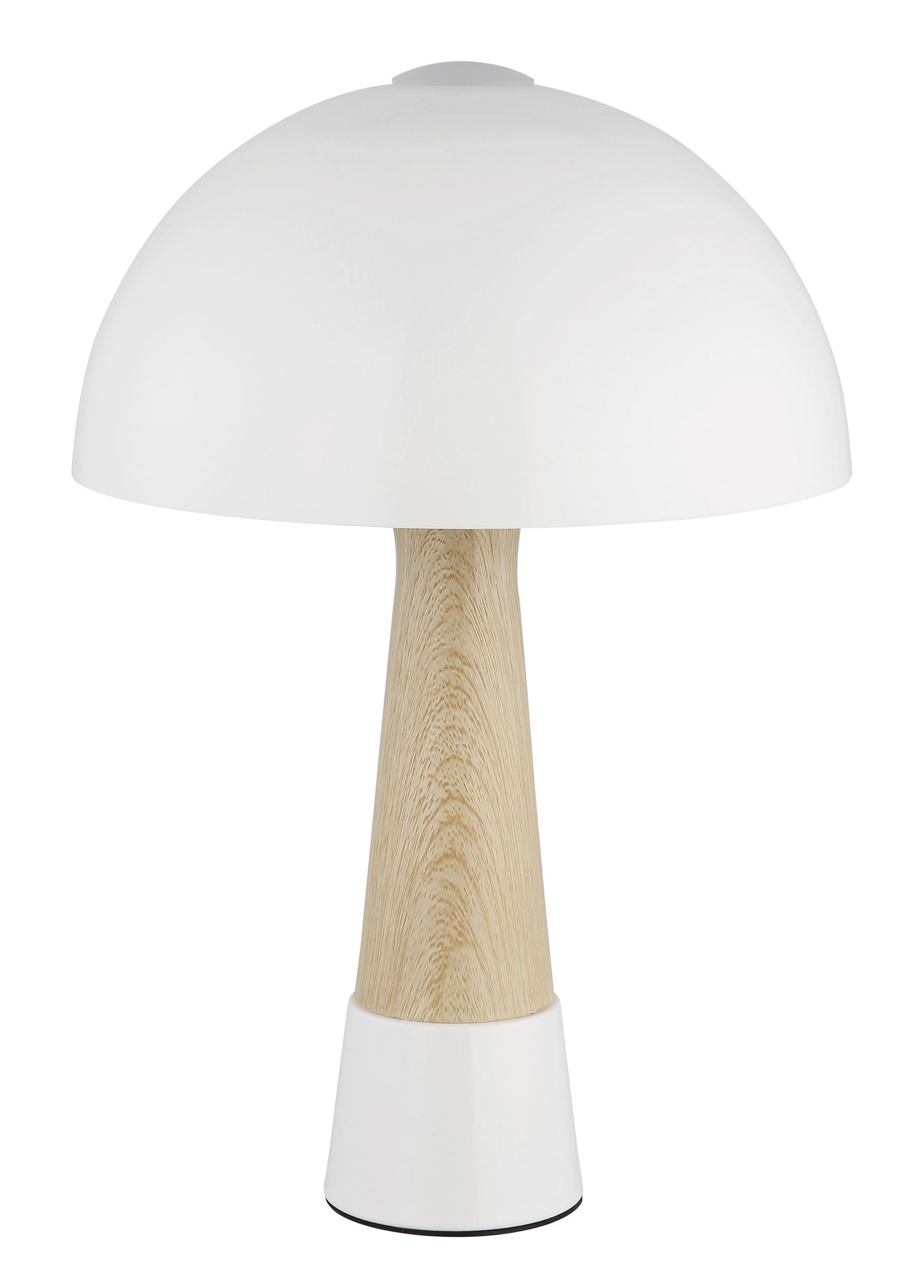 STOLNÍ LAMPA, E27, 25/36,5 cm  - černá/pískové barvy, Basics, kov/plast (25/36,5cm)
