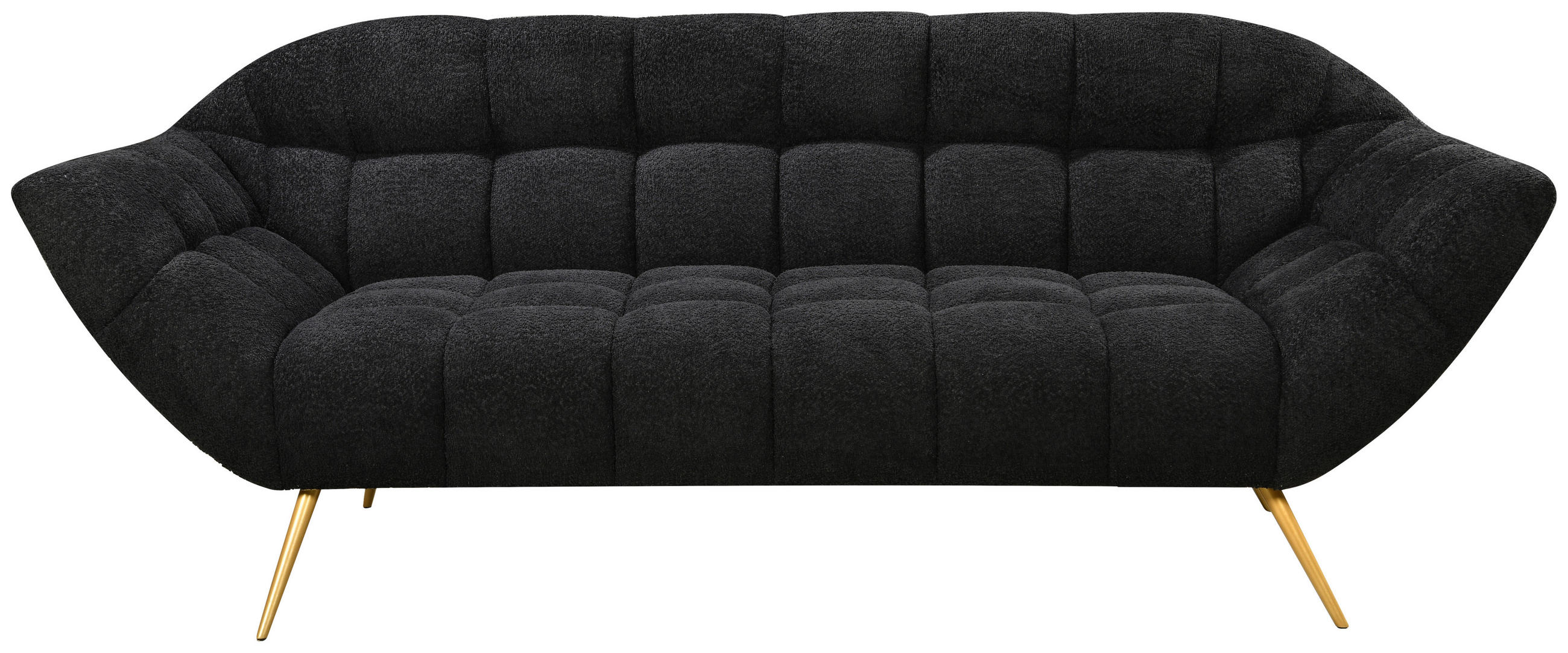 3-sitzer-sofa Janine Schwarz B: 220 Cm