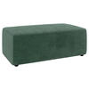HOCKER Cord Dunkelgrün  - Dunkelgrün/Schwarz, MODERN, Kunststoff/Textil (112/44/66cm) - MID.YOU