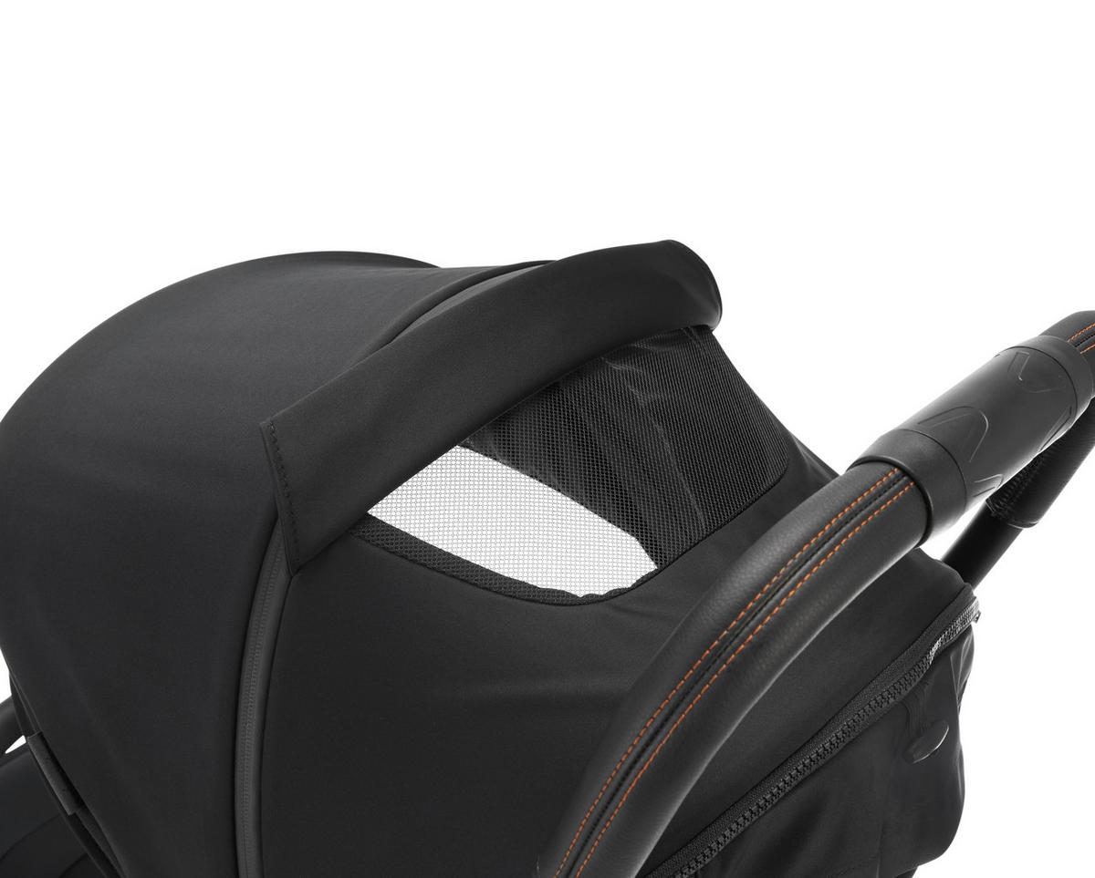 BUGGY City Ranger  - Goldfarben/Schwarz, Basics, Kunststoff/Textil (49/105.5/81cm) - AVOVA