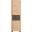 GARDEROBE  in 230/195/45 cm  - Anthrazit/Eiche Artisan, KONVENTIONELL, Glas/Holzwerkstoff (230/195/45cm) - Xora