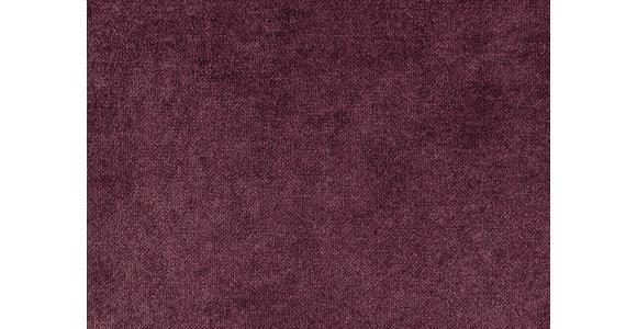 SCHLAFSOFA in Velours Bordeaux  - Bordeaux/Schwarz, Design, Kunststoff/Textil (250/92/105cm) - Carryhome