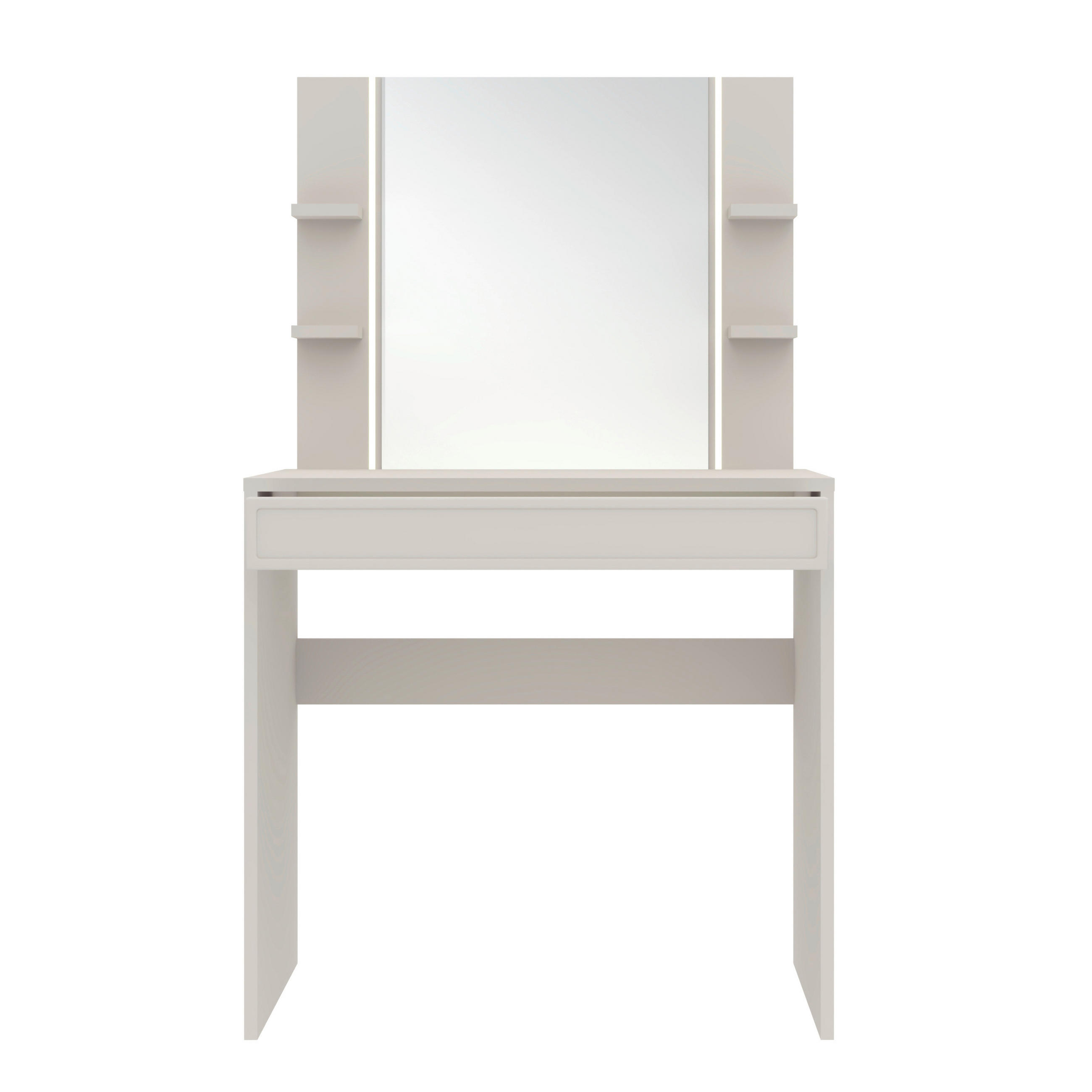 SCHMINKTISCH Kaschmir  - Kaschmir, Design, Holzwerkstoff (79,8/136,5/40cm) - MID.YOU